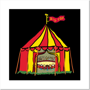 Big Top Circus Tent Posters and Art